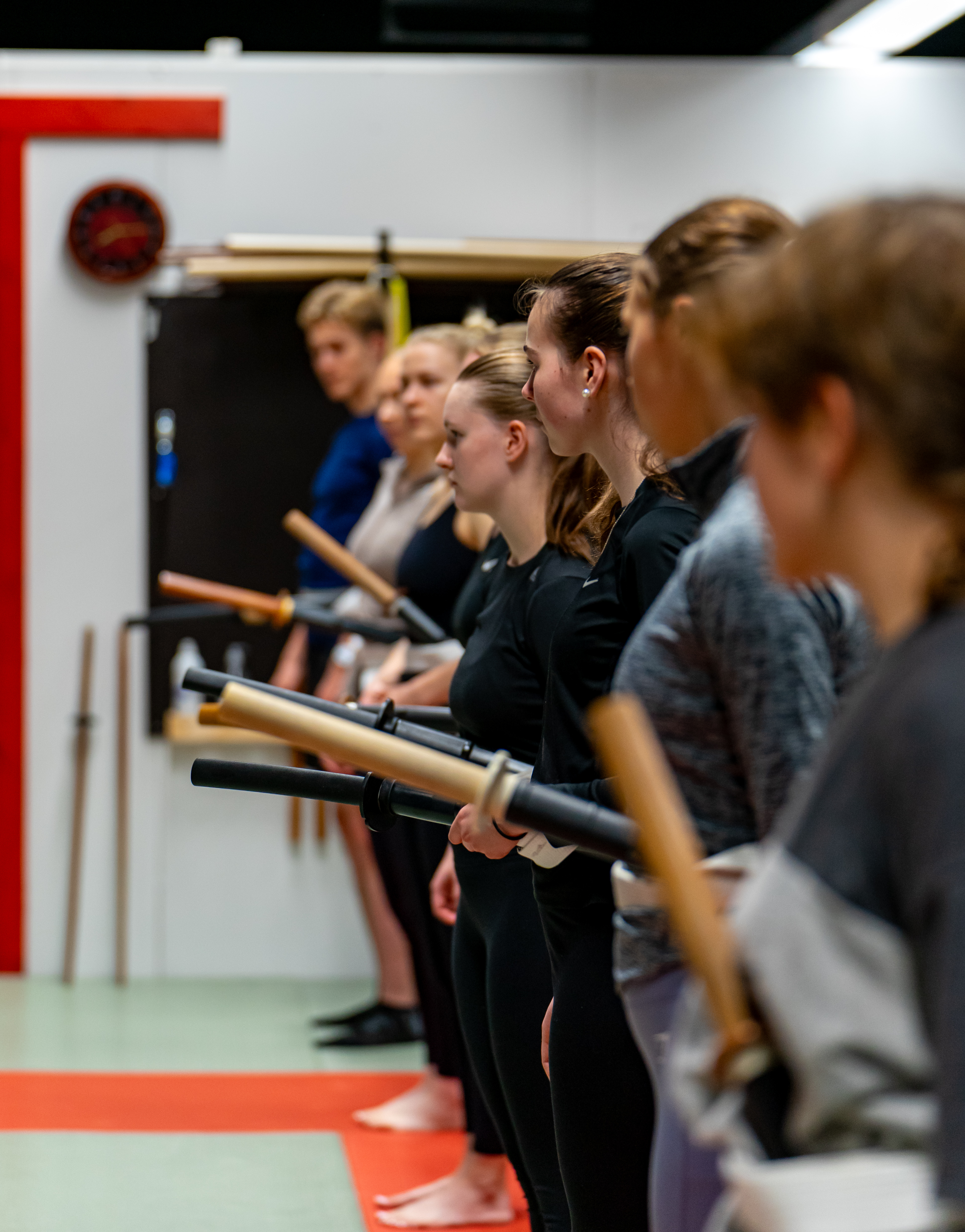 Kenjutsu miekkailuharjoitus Oulu