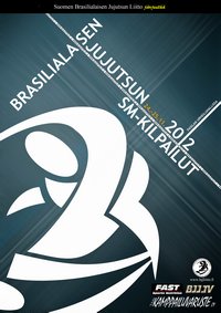 BJJ SM 2012 -kisojen juliste