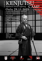 Kenjutsuleirin mainos